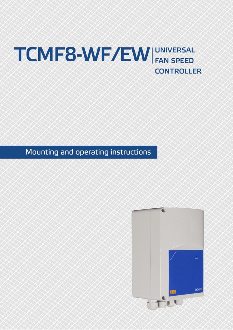 Sentera Controls TCMF8-WF Series Service manual