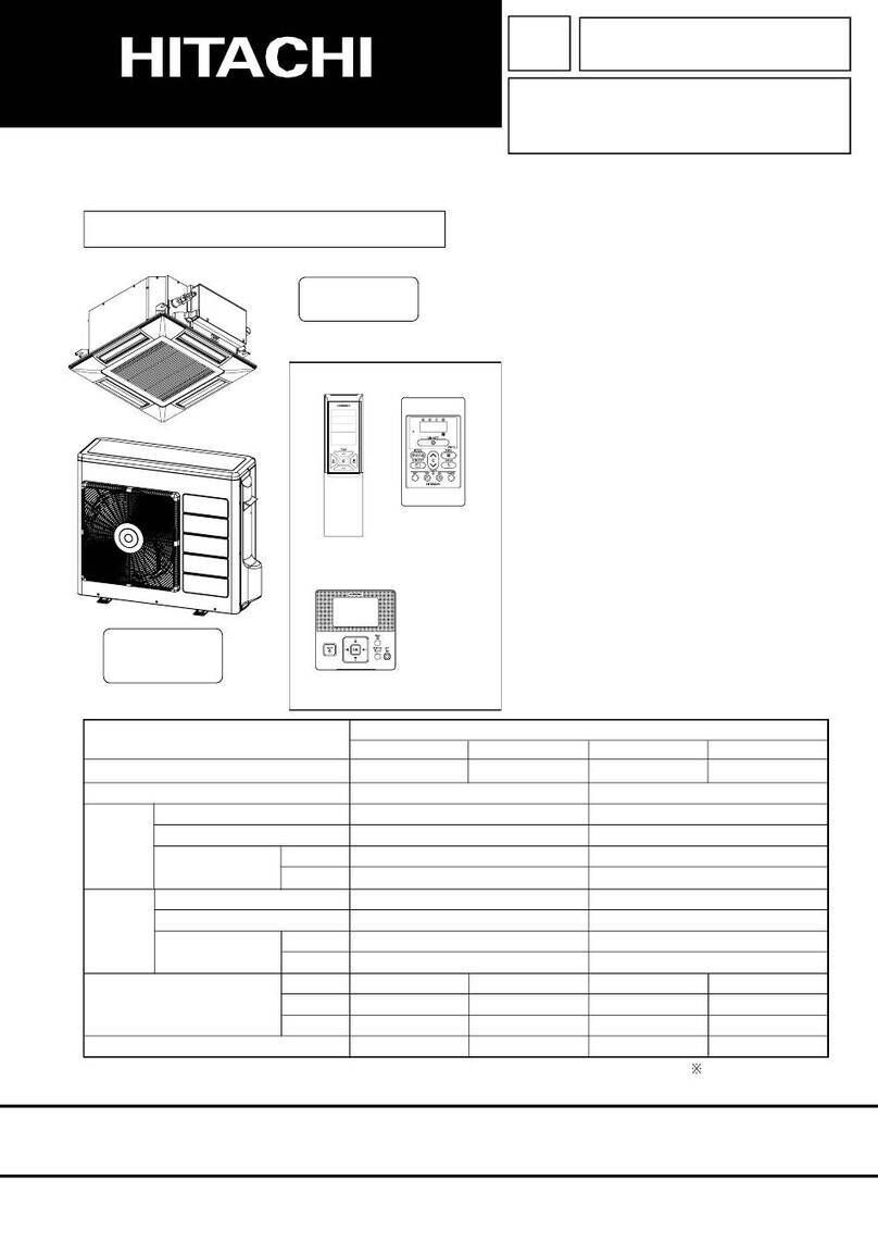 Hitachi RAI-50PPD User manual