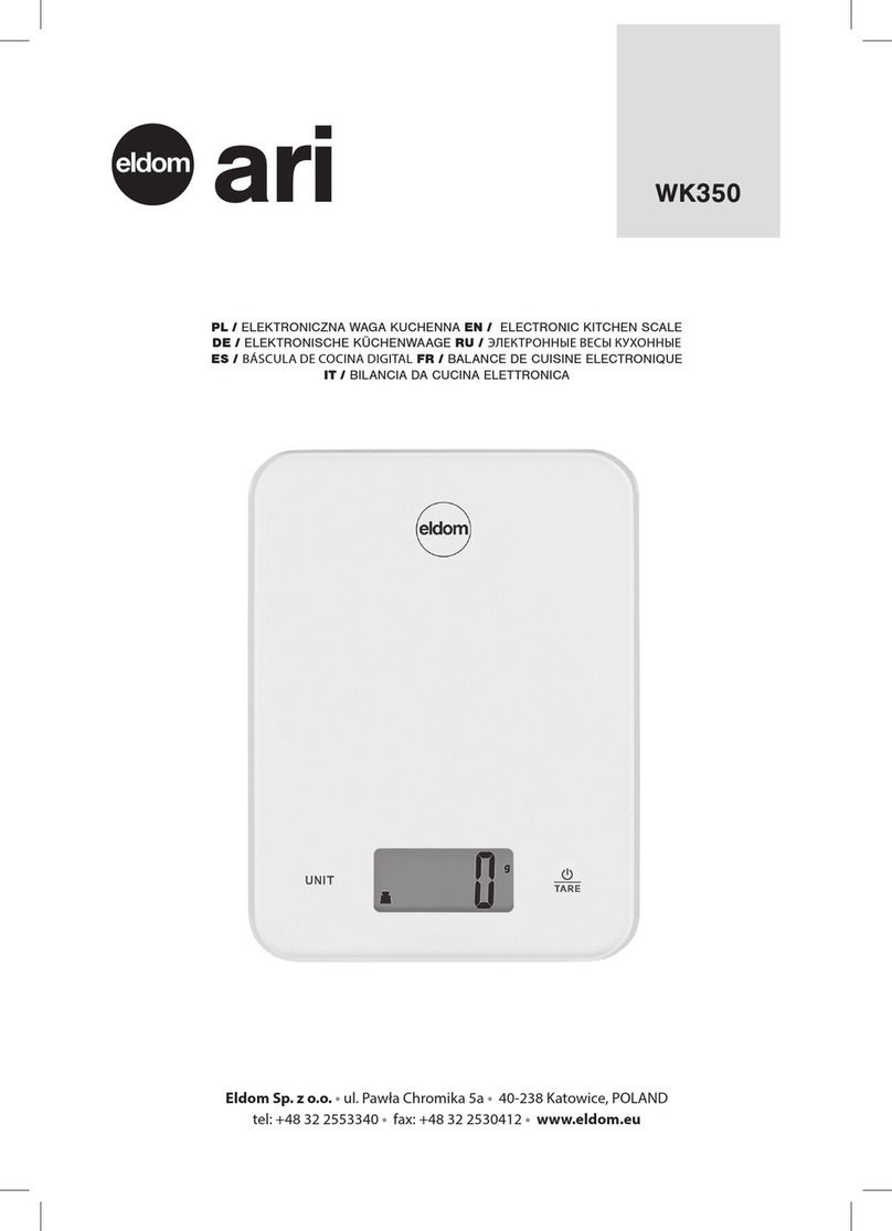 Eldom ari WK350 User manual