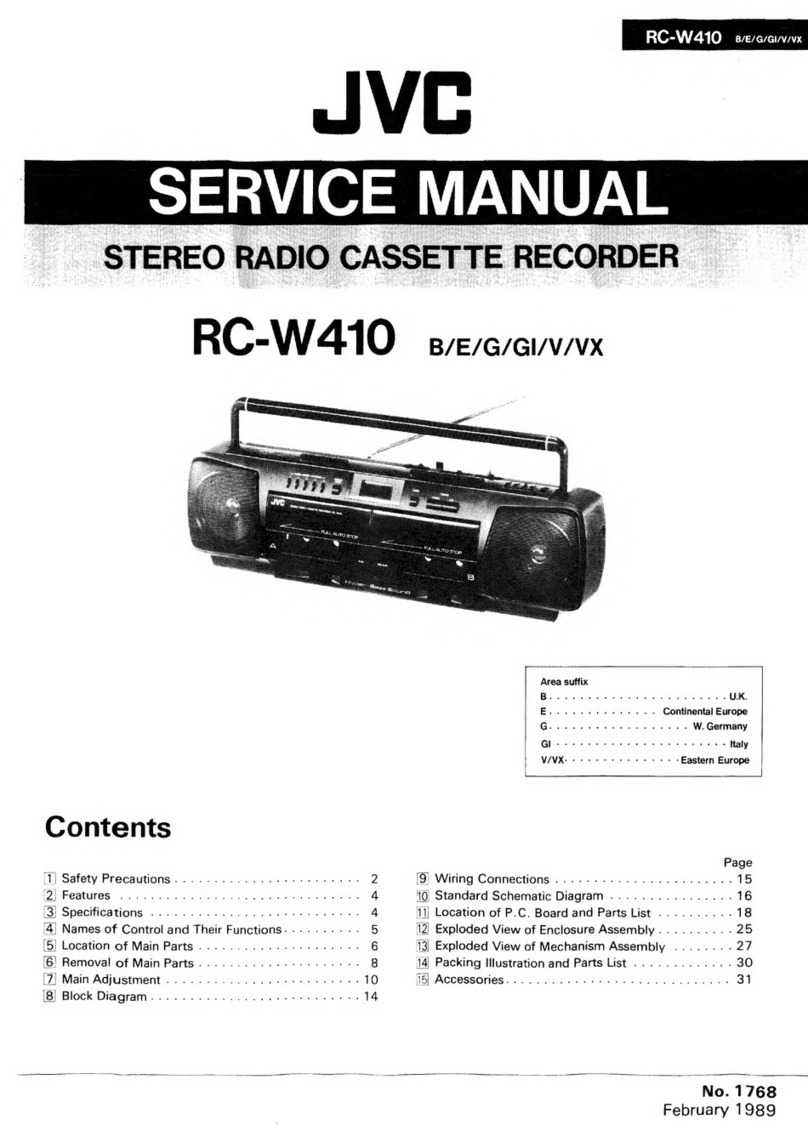 JVC RC-W410 User manual