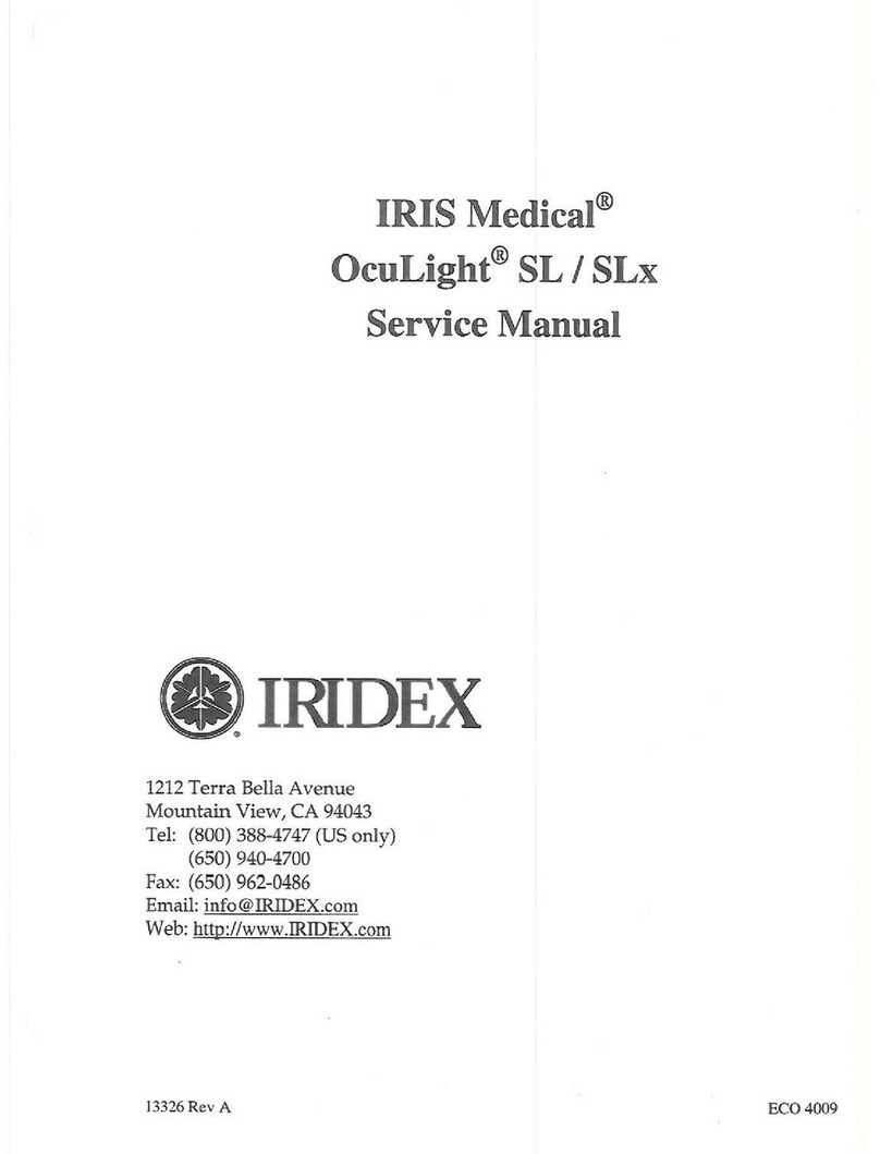 Iridex IRIS Medical OcuLight SL User manual