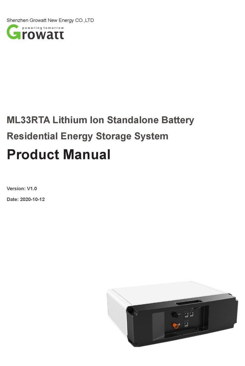 Growatt ML33RTA product manual