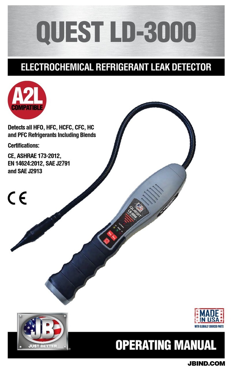 JB QUEST LD-3000 User manual