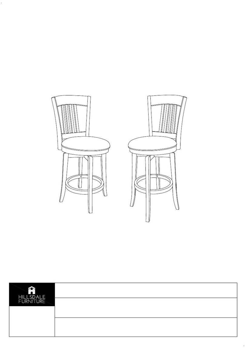 Hillsdale Furniture CANTON 4166-829 manual