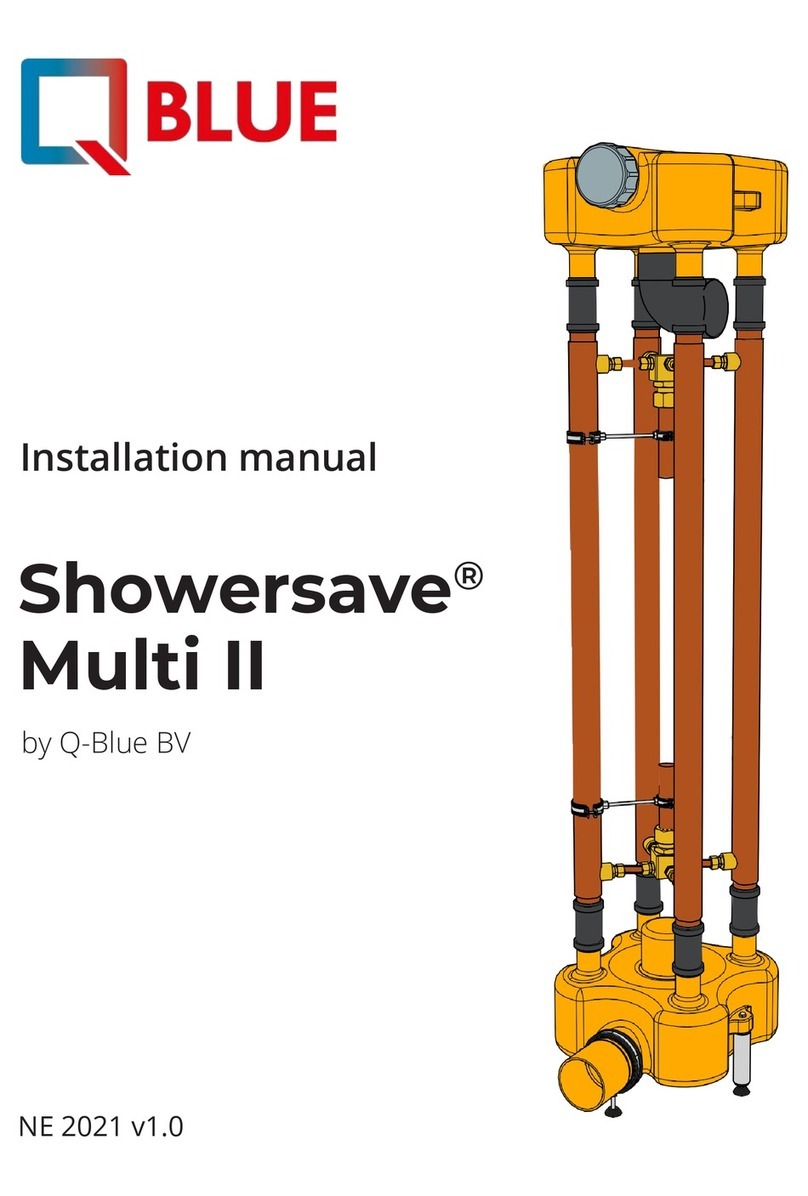 Q-Blue Showersave Multi II User manual