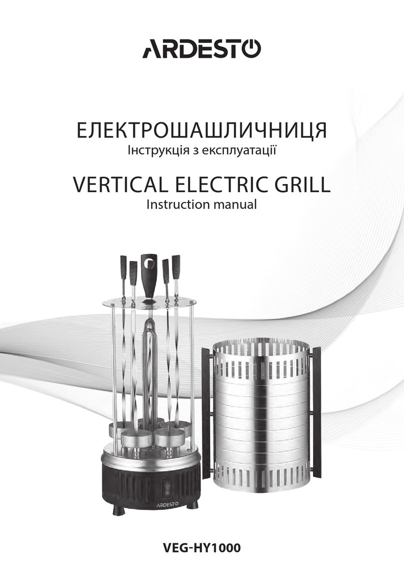 ARDESTO VEG-HY1000 instruction manual