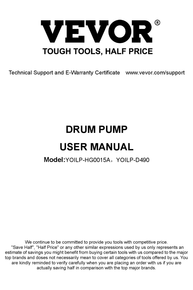 VEVOR YOILP-HG0015A user manual