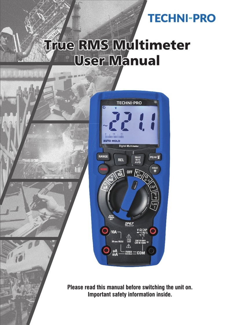 TECHNI-PRO TNP218 user manual