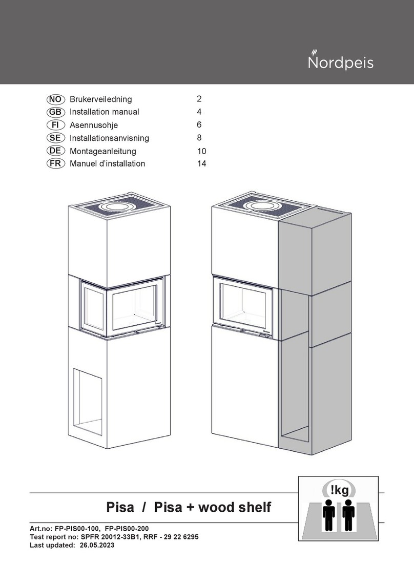 Nordpeis Pisa installation manual