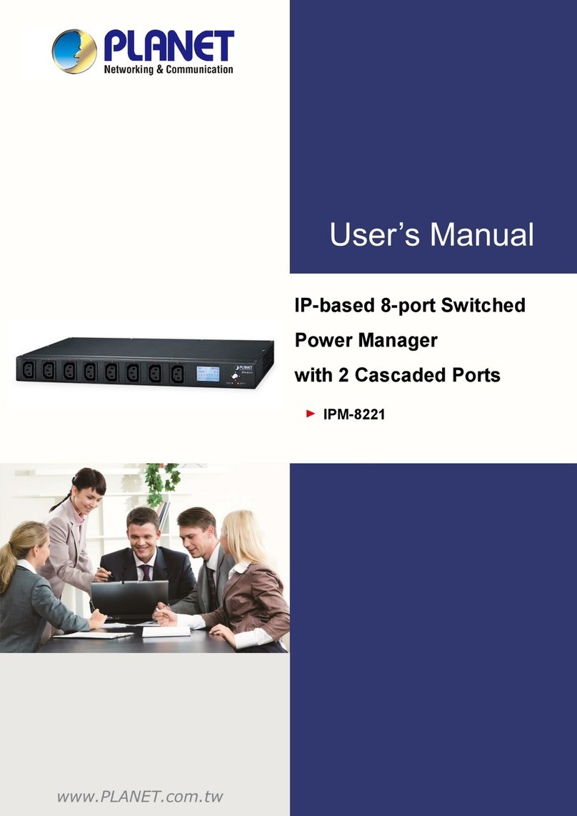 Planet IPM-8221 User manual Planet IPM-8221 User manual