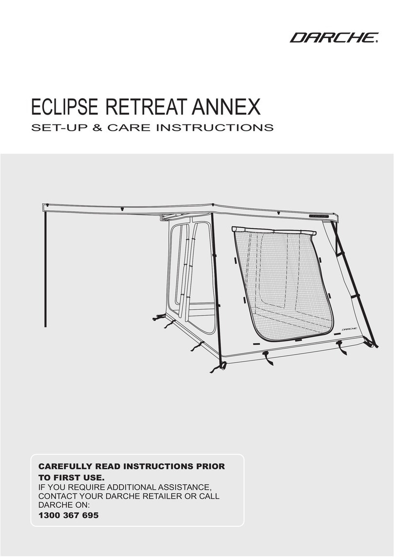 DARCHE ECLIPSE RETREAT ANNEX Installation guide
