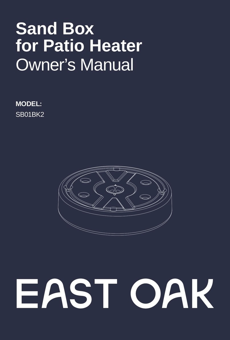 EAST OAK SB01BK2 owner's manual