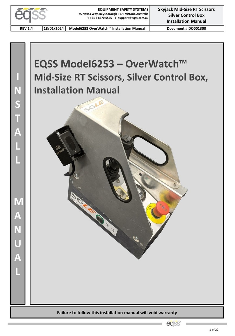 eqss OverWatch 6253 installation manual