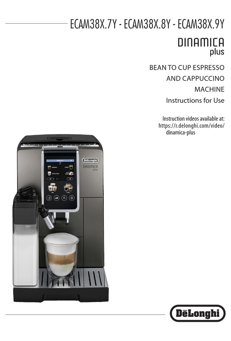 DeLonghi DINAMICA PLUS Instructions for use