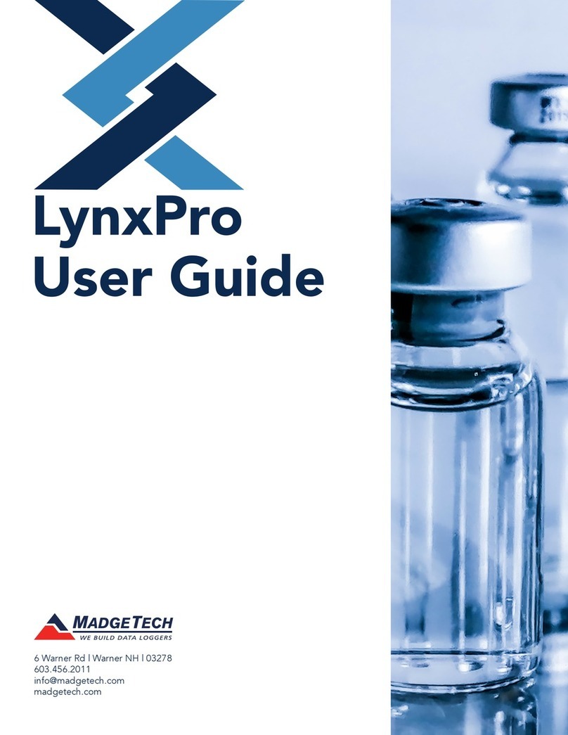 MadgeTech LynxPro User manual