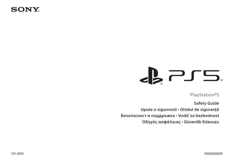 Sony PS5 Safety guide