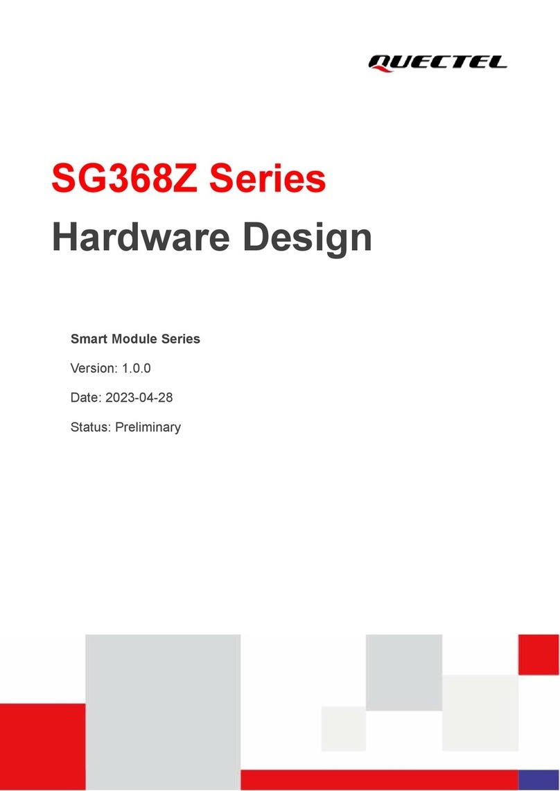 Quectel SG368Z Series Supplement