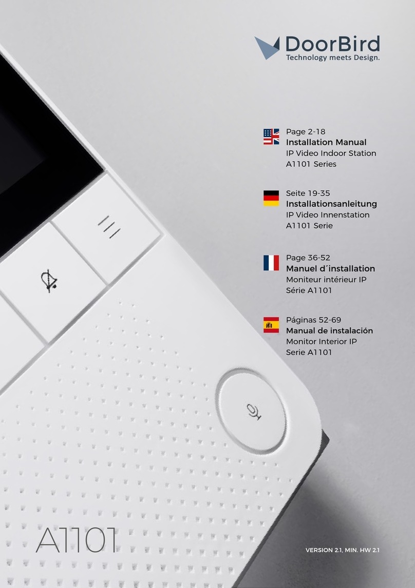 DoorBird A1101 Series User manual