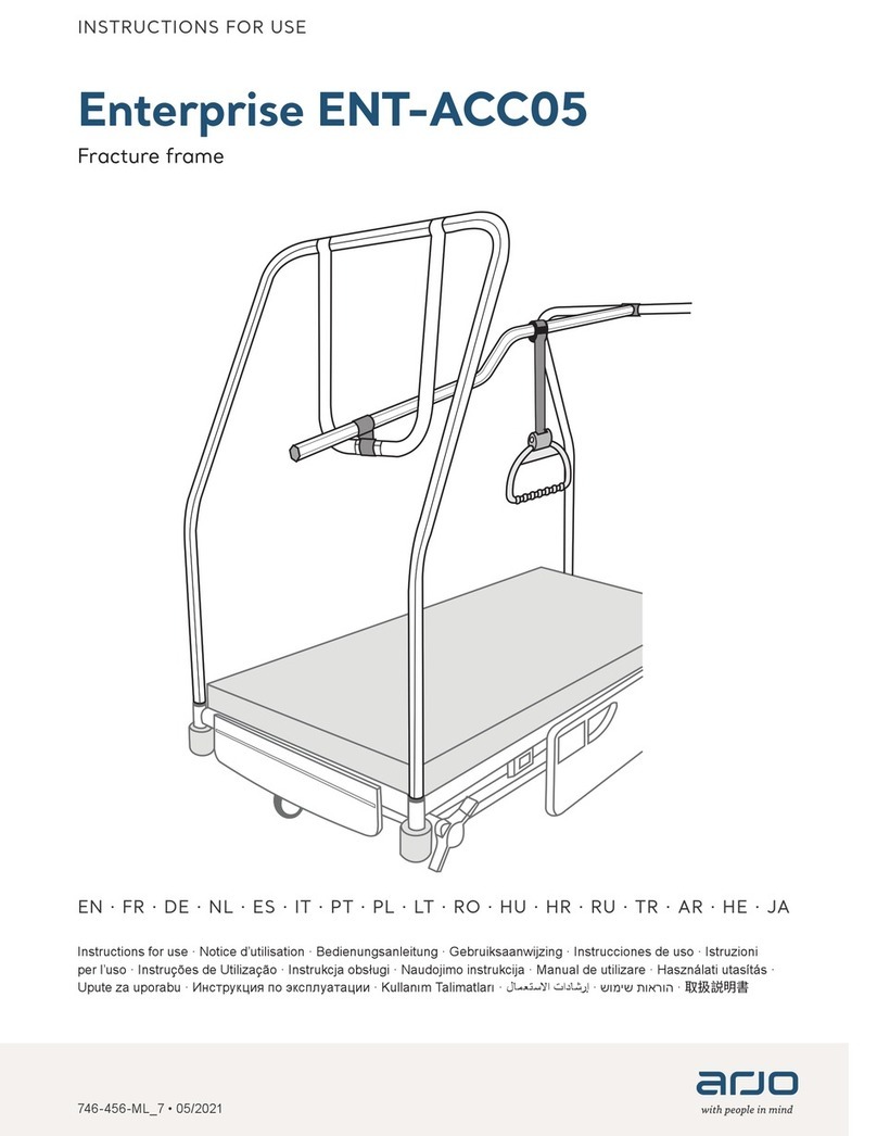 Arjo Enterprise ENT-ACC05 Instructions for use