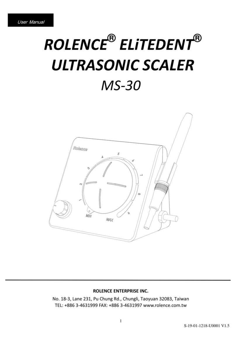 ROLENCE ENTERPRISE ELiTEDENT MS-30 User manual