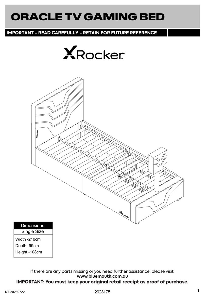 XROCKER ORACLE TV 2023079 manual XROCKER ORACLE TV 2023079 manual