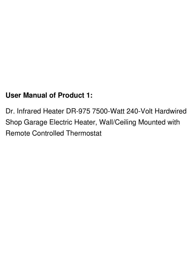 DR. Heater DR-001 quick start guide