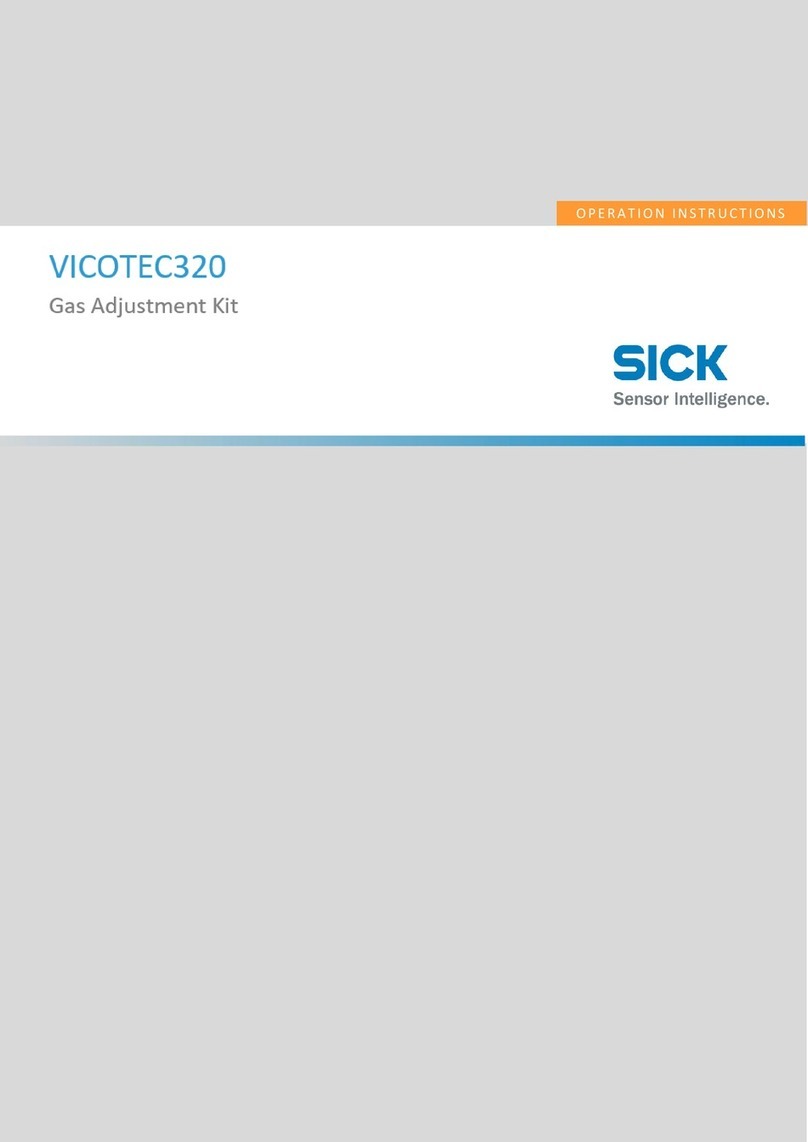 SICK VICOTEC320 Series operating instructions
