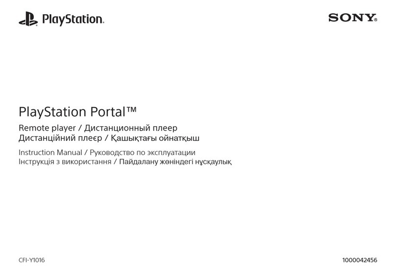Sony PlayStation Portal instruction manual