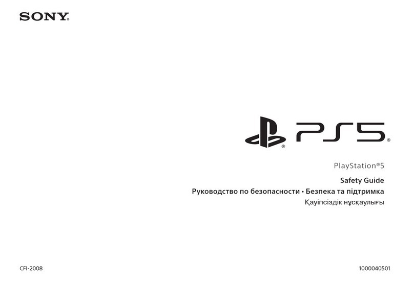 Sony PS5 Safety guide