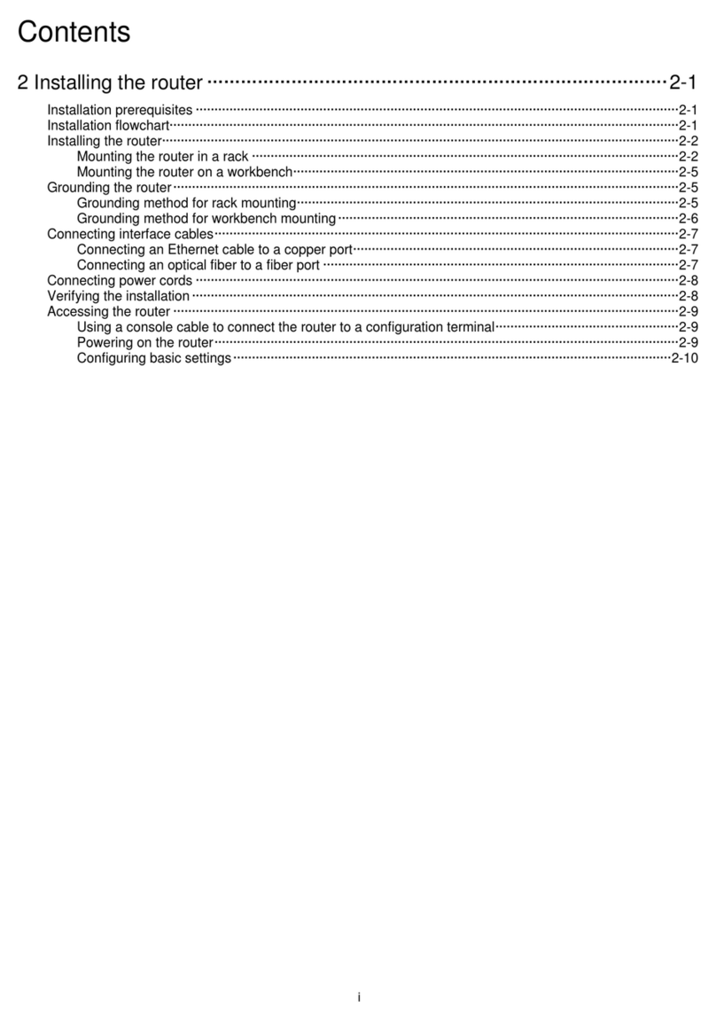 H3C RA5100 User manual H3C RA5100 User manual