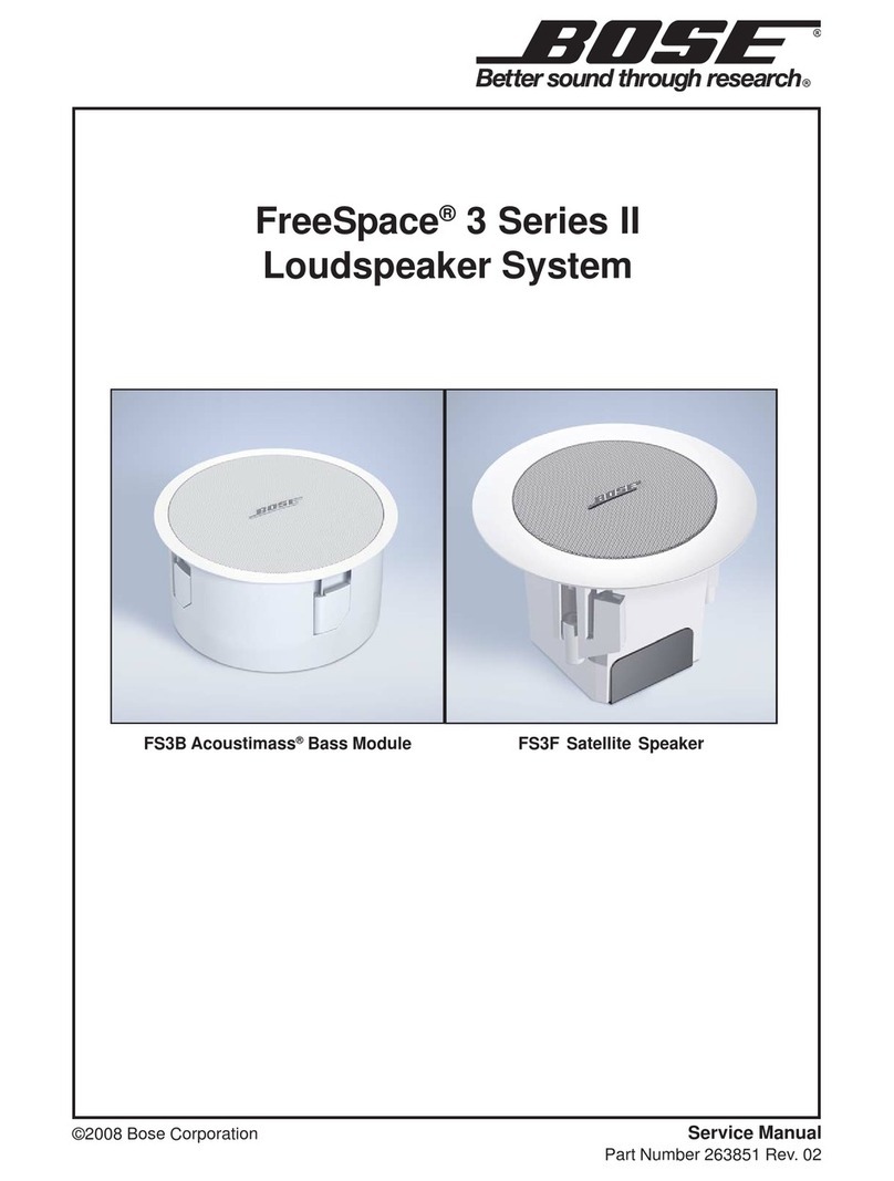 Bose Companion 3 Series II User manual