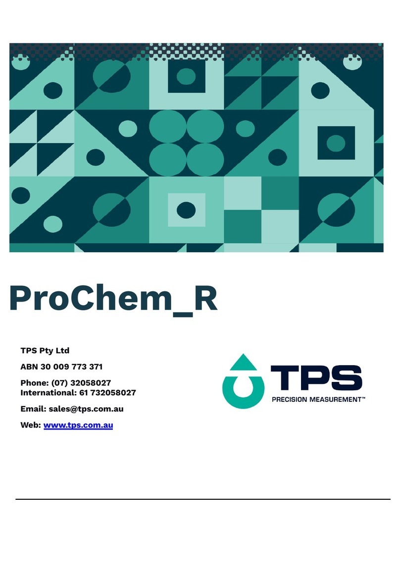 TPS ProChem R User manual