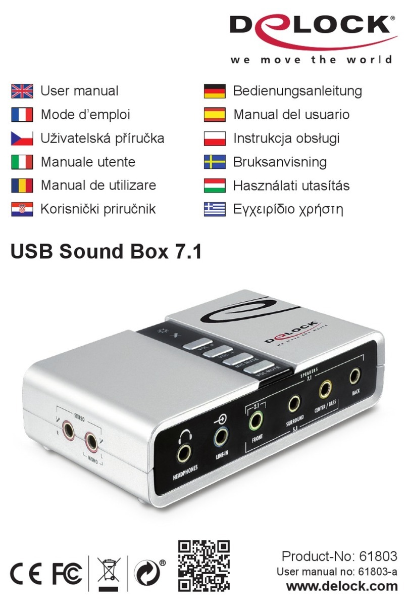 DeLOCK 61803 user manual