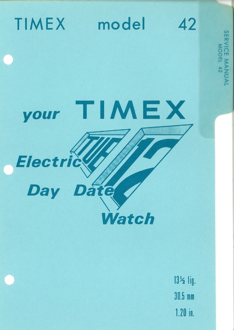 Timex 42 quick start guide
