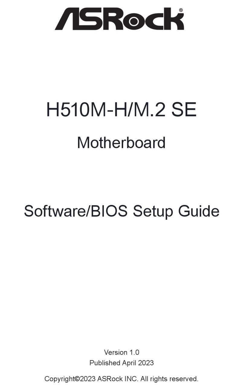 ASROCK H510M-H/M.2 SE User manual