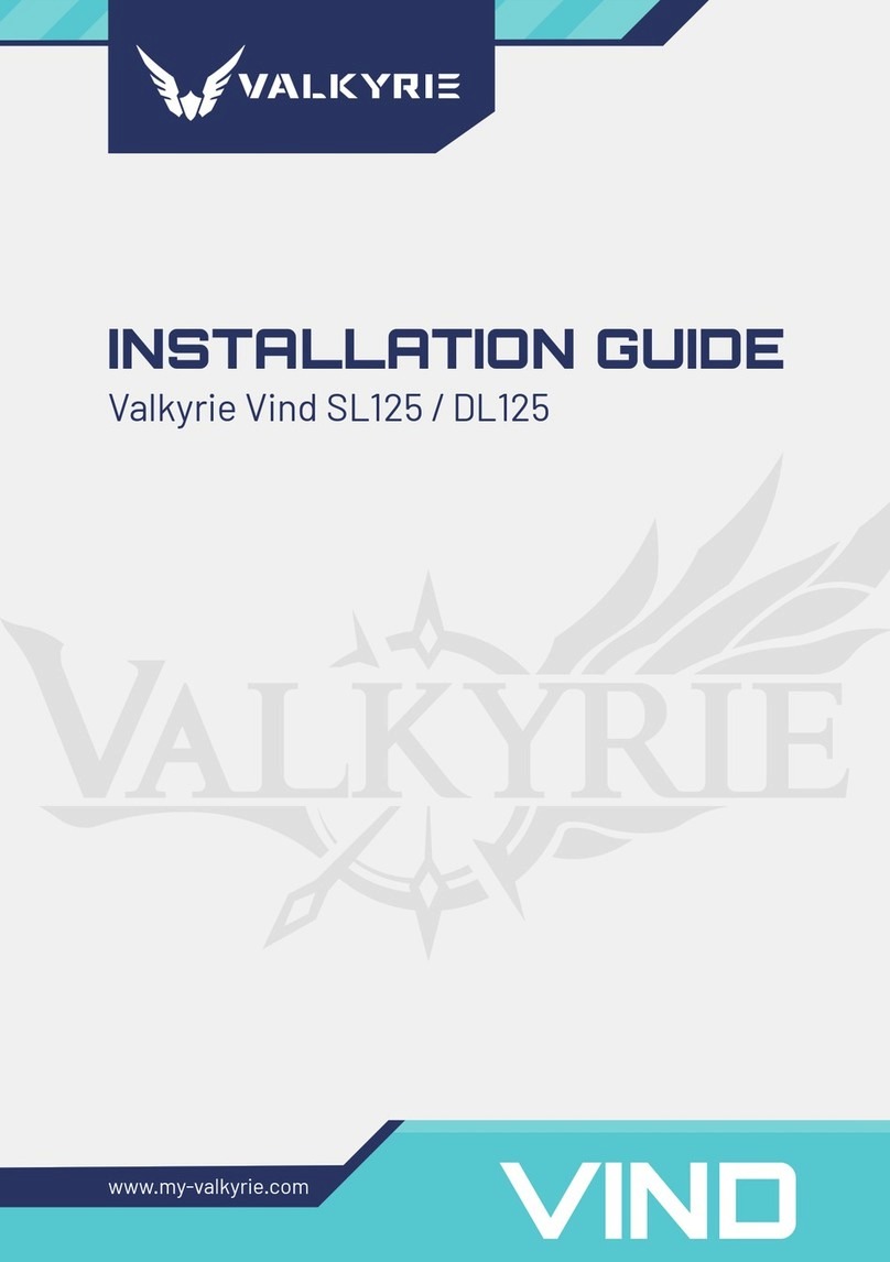 VALKYRIE Vind SL125 installation guide