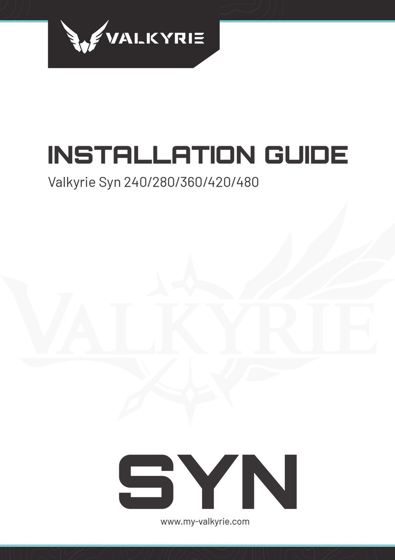 VALKYRIE Syn 240 installation guide