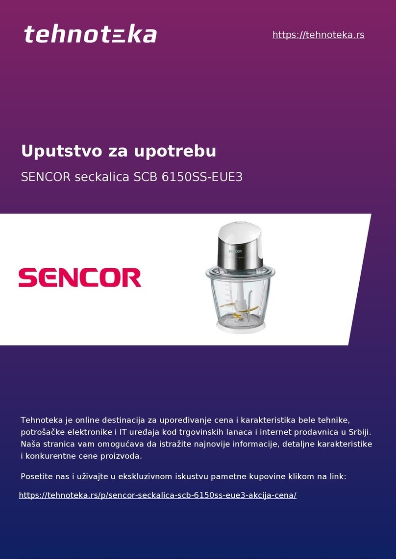 Sencor SCB 6150SS-EUE3 Original manual