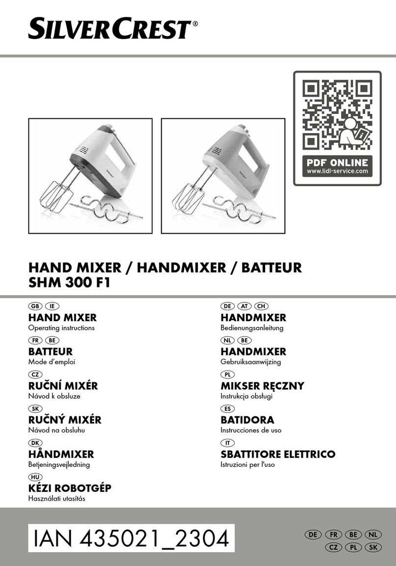 Silvercrest 435021 2304 operating instructions