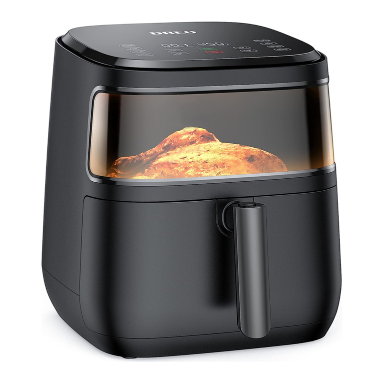 dreo Aircrisp Pro Max User manual
