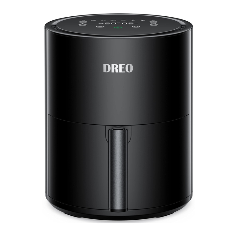 dreo Aircrisp Pro Max user manual