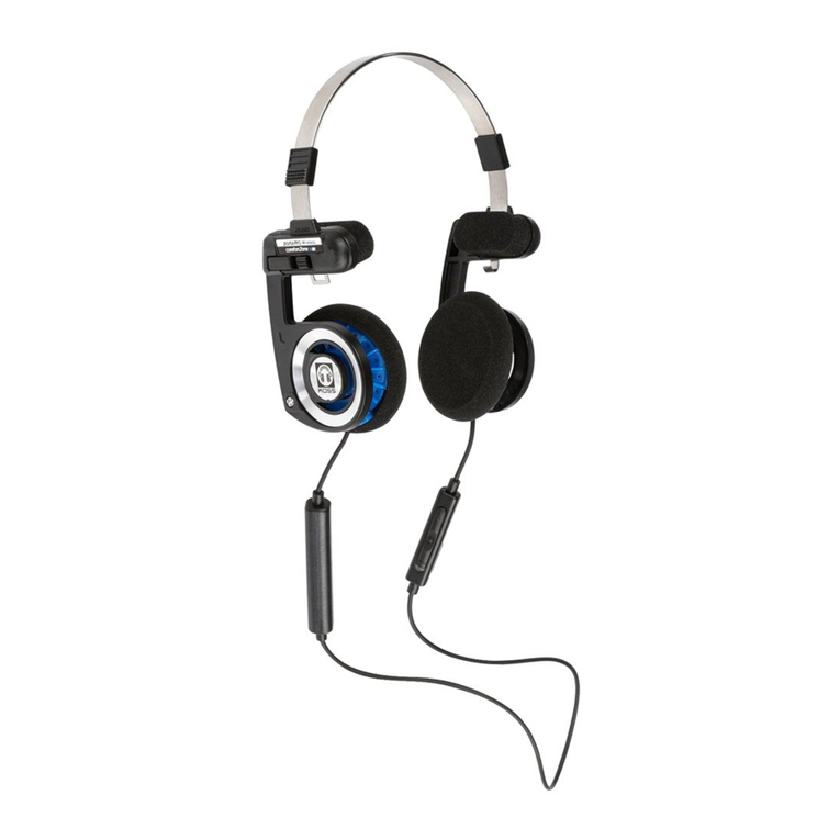 Koss Porta Pro Wireless User manual