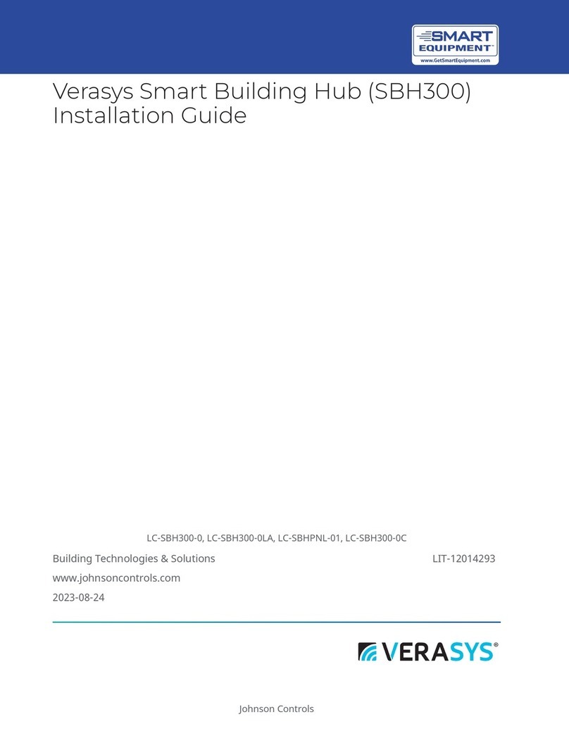 Johnson Controls SBH300 installation guide Johnson Controls SBH300 installation guide