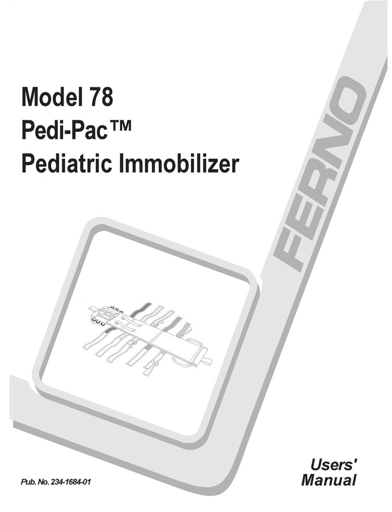 Ferno Pedi-Pac 78 user manual