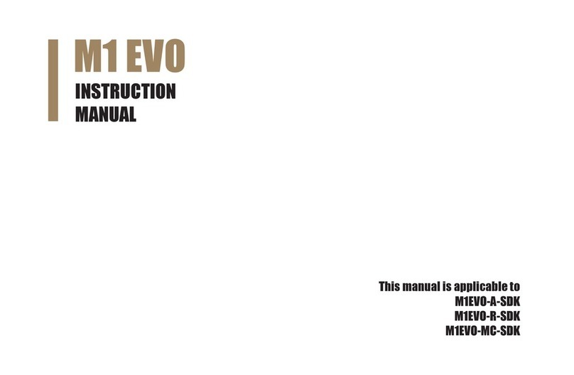 nCase M1EVO-A-SDK instruction manual