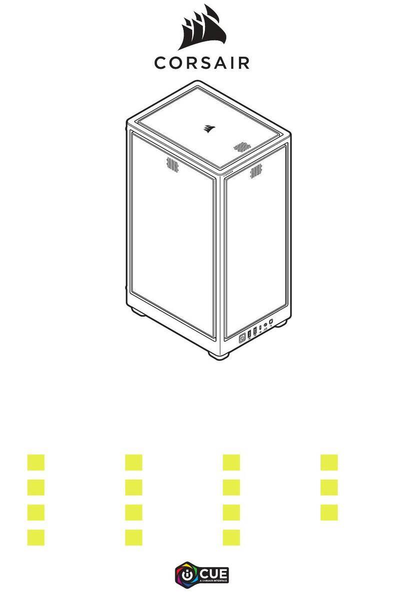 Corsair iCUE 2000D RGB AIRFLOW User manual