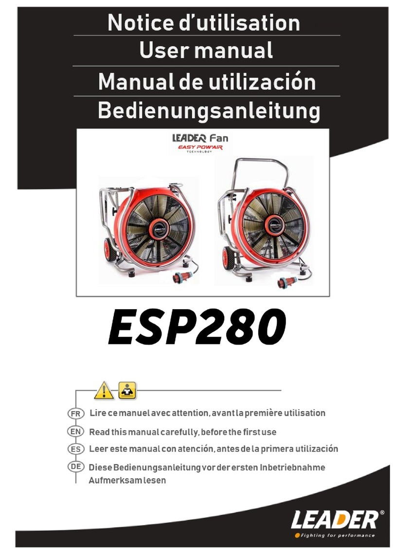 Leader ESP280 User manual