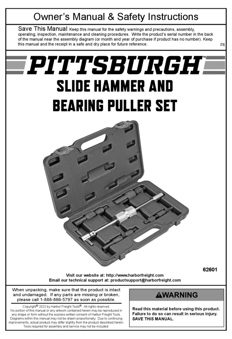 Pittsburgh 62601 Assembly instructions