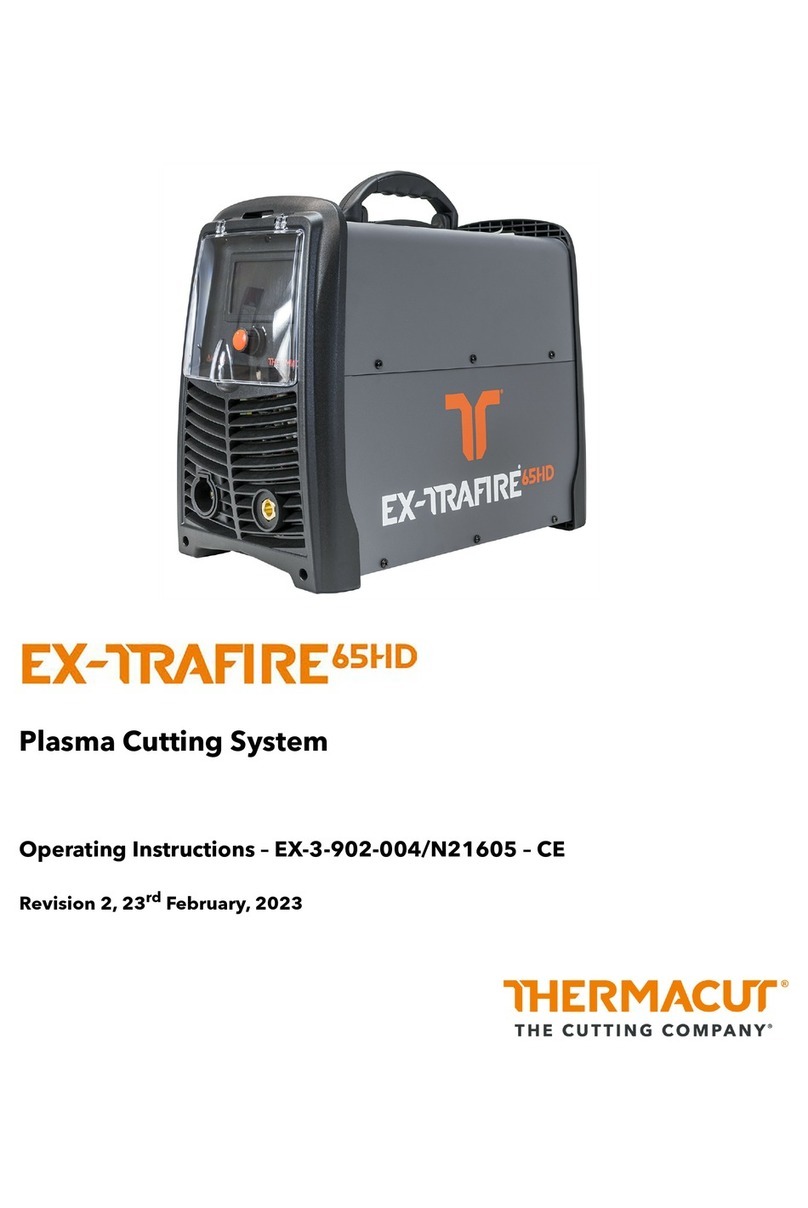 THERMACUT EX-TRAFIRE 65HD User manual