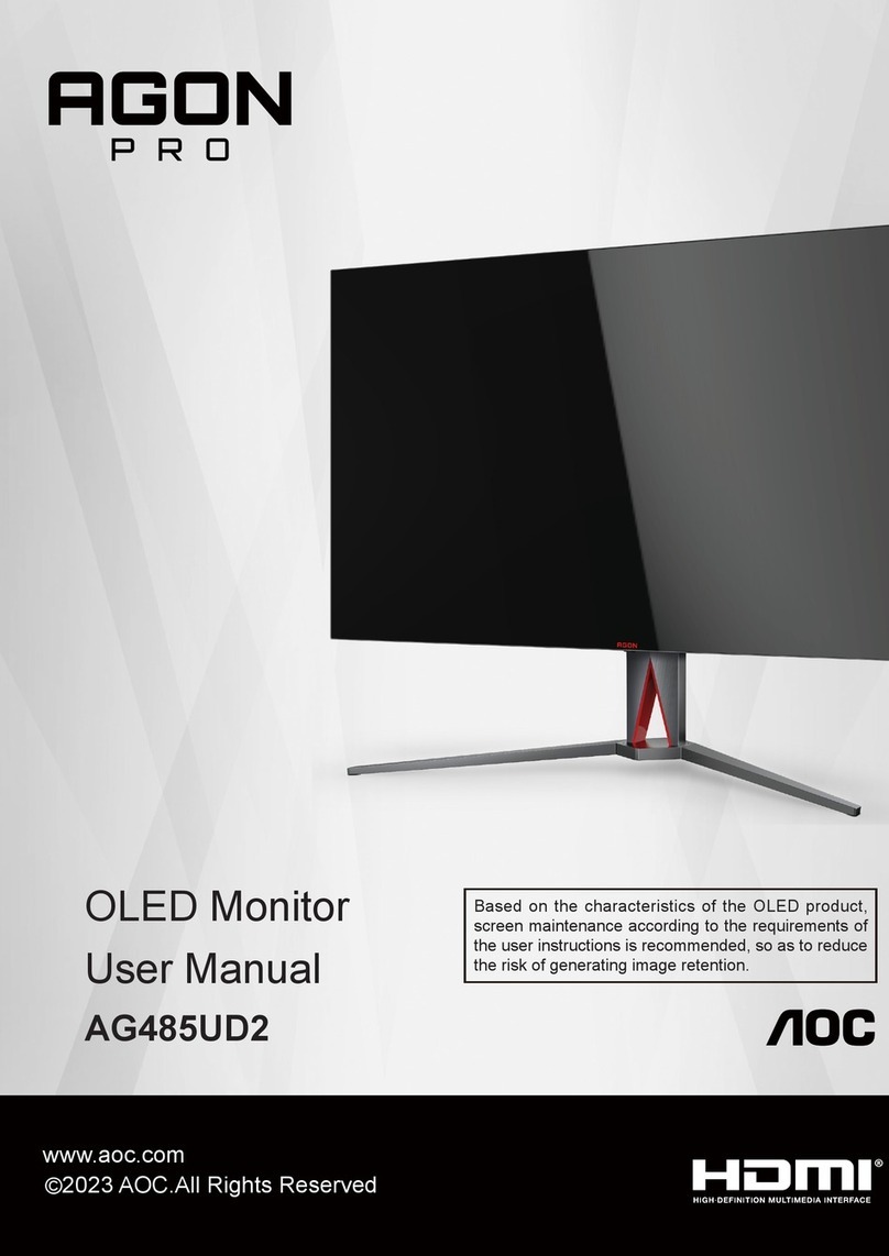 AOC AGON PRO User manual